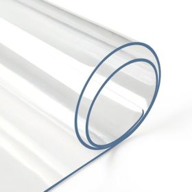 Clear Table Protector Mat -1.5mm Thickness Waterproof Heavy Duty PVC Table Cover For Dining Room Table (Option: 1.5mm-40x69inches)